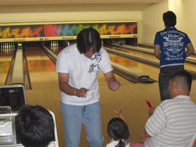 ボウリング大会 いえーい(^ ^)